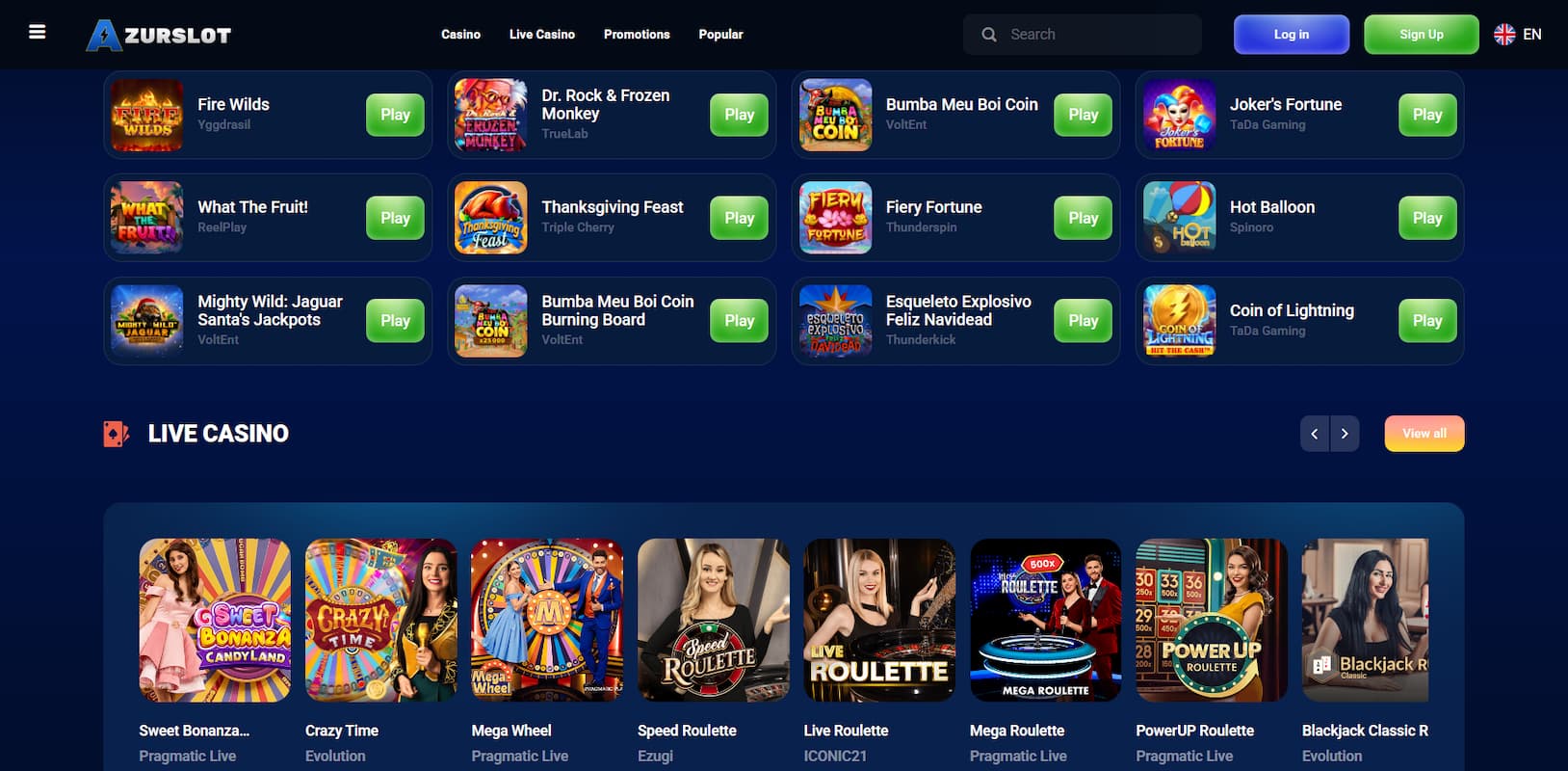 AzurSlot Live Casino Dealers AzurSlot Live Casino Dealers